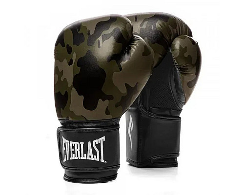 Боксерські рукавиці Everlast SPARK TRAINING GLOVES 12 унцій, камуфляж