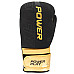 Рукавички боксерські PowerPlay 3024 Ultra Mat розмір 14 унцій, чорно-золотисті