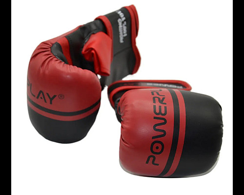 Рукавички снарядні PowerPlay 3025 розмір S, чорно-червоні