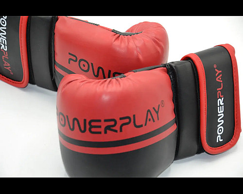 Рукавички снарядні PowerPlay 3025 розмір S, чорно-червоні
