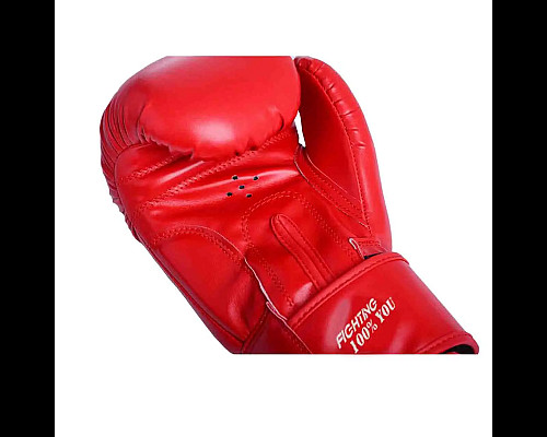 Рукавички боксерські PowerPlay 3004 Classic розмір 8 унцій, червоні