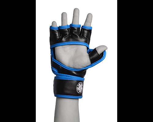 Рукавички для MMA PowerPlay 3058 розмір XL, чорно-сині