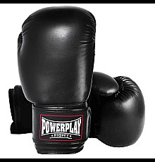 Рукавички боксерські PowerPlay 3004 Classic розмір 6 унцій, чорні