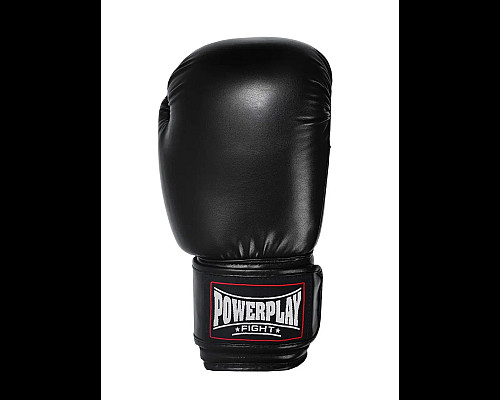 Рукавички боксерські PowerPlay 3004 Classic розмір 6 унцій, чорні