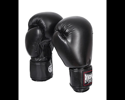 Рукавички боксерські PowerPlay 3004 Classic розмір 6 унцій, чорні