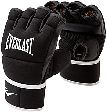 Рукавички для кікбоксингу EVERLAST CORE розмір S/M, чорно-білі