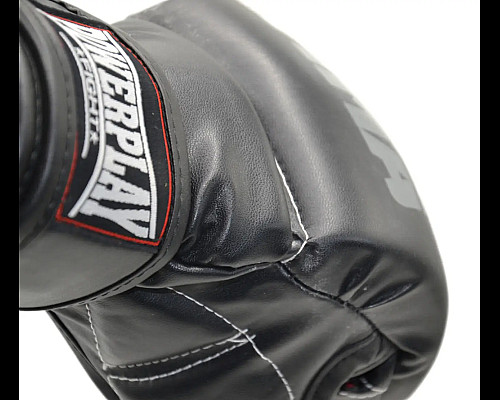 Рукавички для MMA PowerPlay 3053 розмір S/M, чорно-червоні