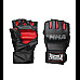 Рукавички для MMA PowerPlay 3053 розмір S/M, чорно-червоні