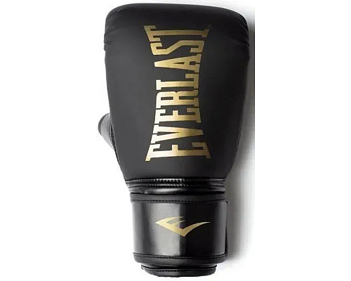 Боксерські рукавиці Everlast CARDIO ELITE BAG GLOVES унцій L/XL, чорно-золотистий