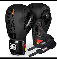Рукавички боксерські з бинтами Phantom Germany 12 унцій, чорний