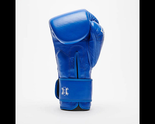 Рукавички боксерські з бинтами Leone GN111 THE GREATEST розмір 14 унцій, сині