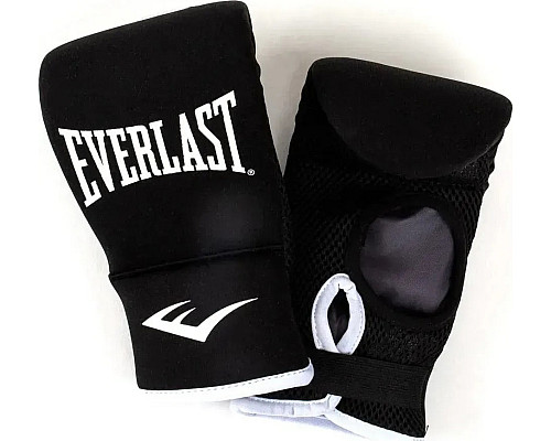 Боксерські рукавиці Everlast CORE SLIP ON BOXING GLOVE чорні-білий