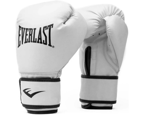 Боксерські рукавиці Everlast CORE 2 TRAINING GLOVE L/XL, біло-чорні