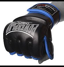Рукавички для MMA PowerPlay 3058 розмір M, чорно-сині
