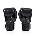 Рукавички боксерські з бинтами Fairtex BGV1 Nation Print 12 унцій, чорні
