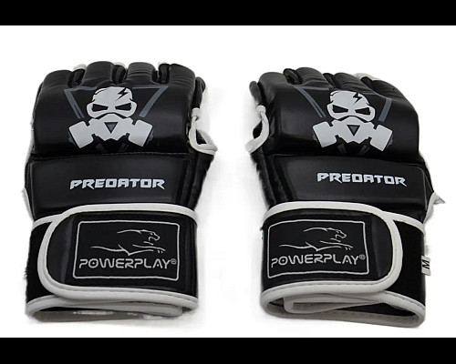 Рукавички для MMA PowerPlay 3056 А розмір XL, чорні