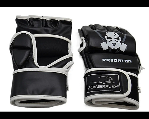 Рукавички для MMA PowerPlay 3056 А розмір XL, чорні