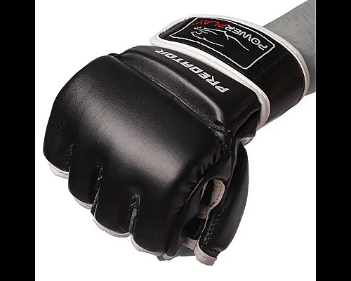 Рукавички для MMA PowerPlay 3056 розмір XL, чорні