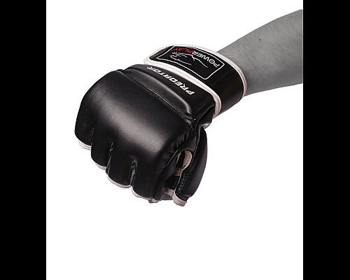 Рукавички для MMA PowerPlay 3056 розмір XL, чорні