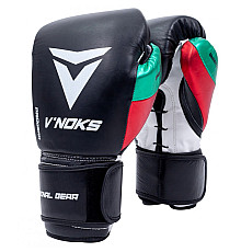 Рукавички боксерські V`Noks Mex Pro Training 8 унцій, різнокольорові