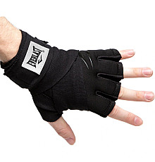 Рукавички боксерські Everlast EVERGEL FASTWRAPS розмір M, чорні