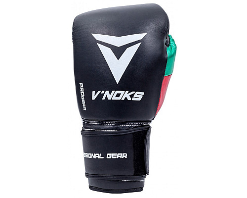 Рукавички боксерські V`Noks Mex Pro Training 10 унцій, різнокольорові