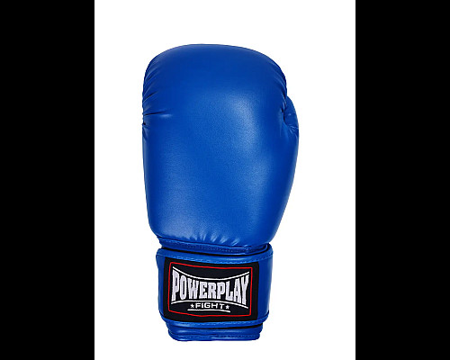 Рукавички боксерські PowerPlay 3004 Classic розмір 12 унцій, сині