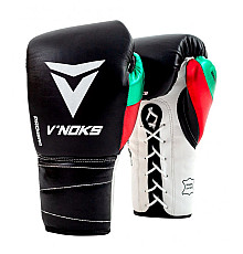 Рукавички боксерські V`Noks Mex Pro 12 унцій, різнокольорові