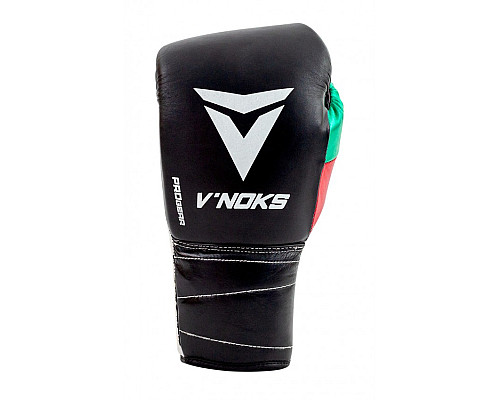 Рукавички боксерські V`Noks Mex Pro 12 унцій, різнокольорові