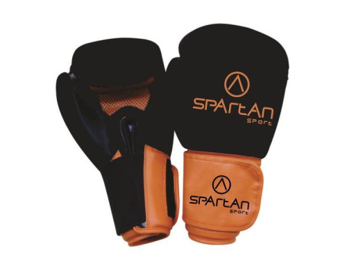 Боксерські рукавички Spartan Senior - чорно-коричневі/S Боксерські рукавички Spartan Senior - чорно-коричневі/S