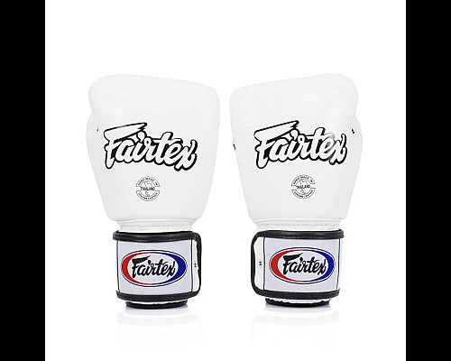 Рукавички боксерські з бинтами Fairtex BGV1 14 унцій, білі