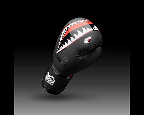Рукавички боксерські з капою Phantom Fight Squad 16 унцій, чорні