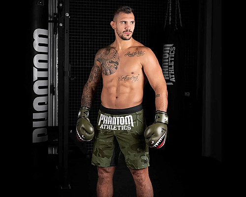 Рукавички боксерські з капою Phantom Fight Squad 16 унцій, зелені