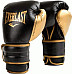 Боксерські рукавиці EVERLAST POWERLOCK 2R TRAINING GLOVE 16 унцій, чорно-золотистий