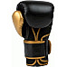 Боксерські рукавиці EVERLAST POWERLOCK 2R TRAINING GLOVE 16 унцій, чорно-золотистий