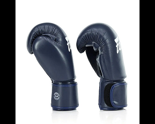 Рукавички боксерські з бинтами Fairtex Amateur BGV27 14 унцій, темно-сині