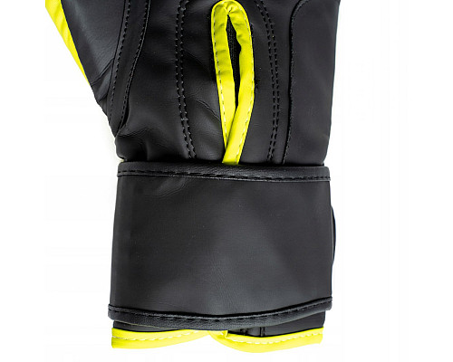 Рукавчки боксерські SPARTAN розмір 10 унцій, чорно-жовті