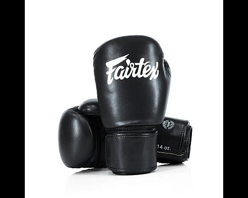Рукавички боксерські з бинтами Fairtex Amateur BGV27 14 унцій, чорні