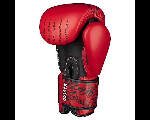 Рукавички боксерські з бинтами Phantom Muay Thai 12 унцій, червоні