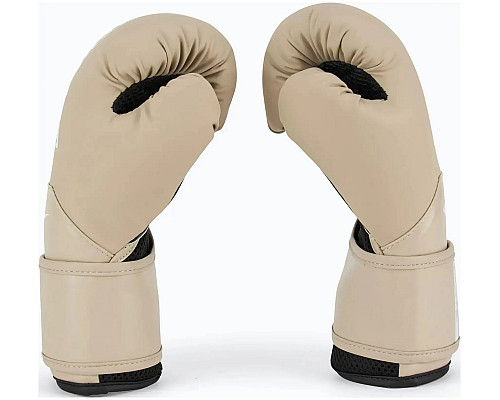 Боксерські рукавиці EVERLAST ELITE 2 BOXING GLOVES 16 унцій, бежевиі