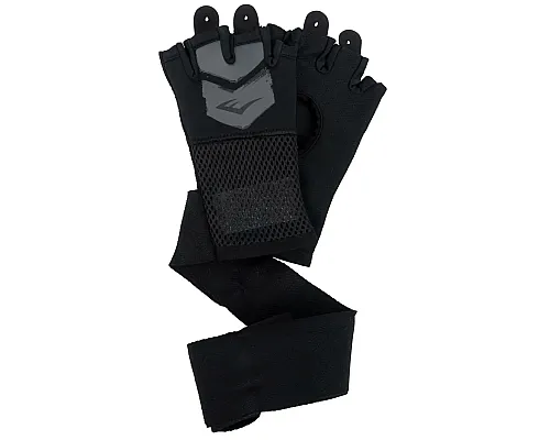 Рукавички боксерські Everlast PROSPECT QUICK WRAPS розмір L/XL, чорні