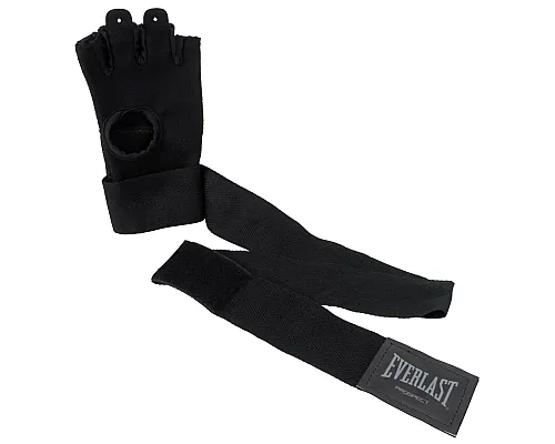 Рукавички боксерські Everlast PROSPECT QUICK WRAPS розмір L/XL, чорні