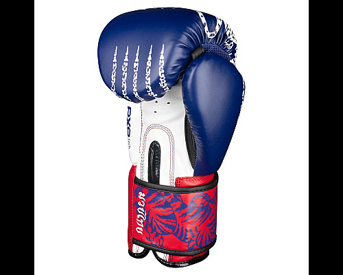Рукавички боксерські з бинтами Phantom Muay Thai 16 унцій, сині