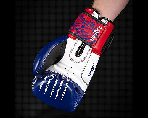 Рукавички боксерські з бинтами Phantom Muay Thai 16 унцій, сині