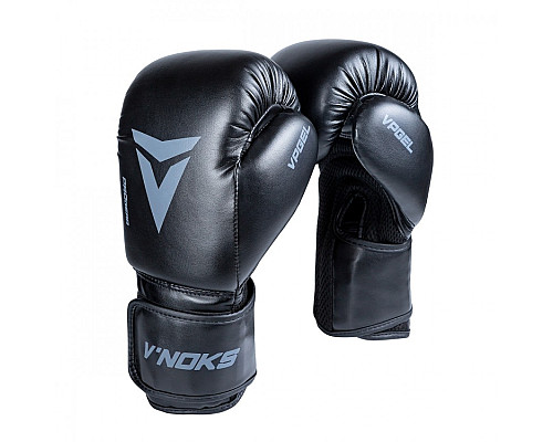 Рукавички боксерські V`Noks Primo Air 10 унцій, чорні