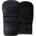 Тренувальні рукавиці для ММА RDX GRAPPLING GLOVES SHOOTER T-15 розмір S, чорний