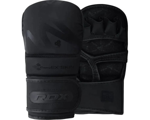 Тренувальні рукавиці для ММА RDX GRAPPLING GLOVES SHOOTER T-15 розмір XL, чорний