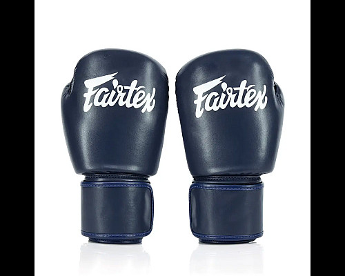 Рукавички боксерські з бинтами Fairtex Amateur BGV27 12 унцій, темно-сині