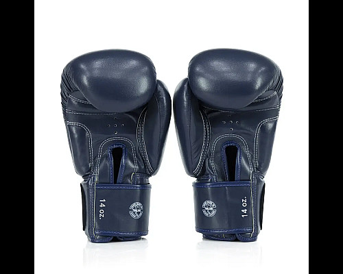 Рукавички боксерські з бинтами Fairtex Amateur BGV27 12 унцій, темно-сині