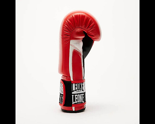 Рукавички боксерські з бинтами Leone GN208 ICONIC розмір 12 унцій, червоні